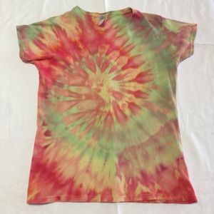 Citrus tiedye tee shirt